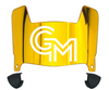 George Mason Patriots Mini Football Helmet Visor Shield w/ Clips - PICK VISOR & LOGO COLOR