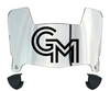 George Mason Patriots Mini Football Helmet Visor Shield w/ Clips - PICK VISOR & LOGO COLOR