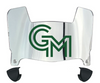 George Mason Patriots Mini Football Helmet Visor Shield w/ Clips - PICK VISOR & LOGO COLOR