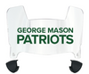 George Mason Patriots Mini Football Helmet Visor Shield w/ Clips - PICK VISOR & LOGO COLOR