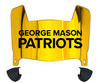 George Mason Patriots Mini Football Helmet Visor Shield w/ Clips - PICK VISOR & LOGO COLOR