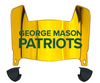 George Mason Patriots Mini Football Helmet Visor Shield w/ Clips - PICK VISOR & LOGO COLOR