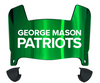George Mason Patriots Mini Football Helmet Visor Shield w/ Clips - PICK VISOR & LOGO COLOR