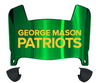 George Mason Patriots Mini Football Helmet Visor Shield w/ Clips - PICK VISOR & LOGO COLOR