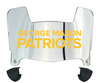 George Mason Patriots Mini Football Helmet Visor Shield w/ Clips - PICK VISOR & LOGO COLOR