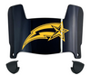 George Mason Patriots Mini Football Helmet Visor Shield w/ Clips - PICK VISOR & LOGO COLOR