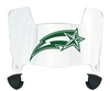 George Mason Patriots Mini Football Helmet Visor Shield w/ Clips - PICK VISOR & LOGO COLOR