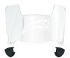 George Mason Patriots Mini Football Helmet Visor Shield w/ Clips - PICK VISOR & LOGO COLOR