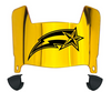 George Mason Patriots Mini Football Helmet Visor Shield w/ Clips - PICK VISOR & LOGO COLOR