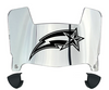 George Mason Patriots Mini Football Helmet Visor Shield w/ Clips - PICK VISOR & LOGO COLOR