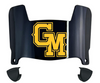 George Mason Patriots Mini Football Helmet Visor Shield w/ Clips - PICK VISOR & LOGO COLOR