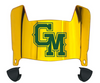 George Mason Patriots Mini Football Helmet Visor Shield w/ Clips - PICK VISOR & LOGO COLOR