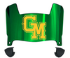 George Mason Patriots Mini Football Helmet Visor Shield w/ Clips - PICK VISOR & LOGO COLOR