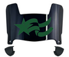George Mason Patriots Mini Football Helmet Visor Shield w/ Clips - PICK VISOR & LOGO COLOR