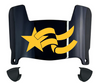 George Mason Patriots Mini Football Helmet Visor Shield w/ Clips - PICK VISOR & LOGO COLOR