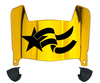 George Mason Patriots Mini Football Helmet Visor Shield w/ Clips - PICK VISOR & LOGO COLOR
