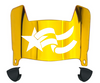 George Mason Patriots Mini Football Helmet Visor Shield w/ Clips - PICK VISOR & LOGO COLOR