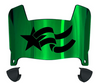 George Mason Patriots Mini Football Helmet Visor Shield w/ Clips - PICK VISOR & LOGO COLOR