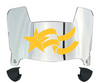 George Mason Patriots Mini Football Helmet Visor Shield w/ Clips - PICK VISOR & LOGO COLOR