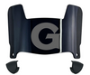 Georgetown Hoyas Mini Football Helmet Visor Shield w/ Clips - PICK VISOR & LOGO COLOR - SportsJewelryProShop