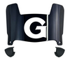 Georgetown Hoyas Mini Football Helmet Visor Shield w/ Clips - PICK VISOR & LOGO COLOR - SportsJewelryProShop