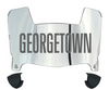Georgetown Hoyas Mini Football Helmet Visor Shield w/ Clips - PICK VISOR & LOGO COLOR - SportsJewelryProShop