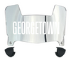 Georgetown Hoyas Mini Football Helmet Visor Shield w/ Clips - PICK VISOR & LOGO COLOR - SportsJewelryProShop
