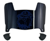 Georgetown Hoyas Mini Football Helmet Visor Shield w/ Clips - PICK VISOR & LOGO COLOR - SportsJewelryProShop