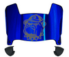 Georgetown Hoyas Mini Football Helmet Visor Shield w/ Clips - PICK VISOR & LOGO COLOR - SportsJewelryProShop