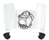 Georgetown Hoyas Mini Football Helmet Visor Shield w/ Clips - PICK VISOR & LOGO COLOR - SportsJewelryProShop