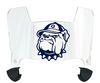 Georgetown Hoyas Mini Football Helmet Visor Shield w/ Clips - PICK VISOR & LOGO COLOR - SportsJewelryProShop