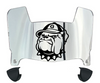 Georgetown Hoyas Mini Football Helmet Visor Shield w/ Clips - PICK VISOR & LOGO COLOR - SportsJewelryProShop