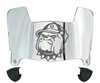 Georgetown Hoyas Mini Football Helmet Visor Shield w/ Clips - PICK VISOR & LOGO COLOR - SportsJewelryProShop