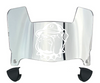 Georgetown Hoyas Mini Football Helmet Visor Shield w/ Clips - PICK VISOR & LOGO COLOR - SportsJewelryProShop