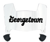 Georgetown Hoyas Mini Football Helmet Visor Shield w/ Clips - PICK VISOR & LOGO COLOR - SportsJewelryProShop