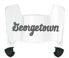 Georgetown Hoyas Mini Football Helmet Visor Shield w/ Clips - PICK VISOR & LOGO COLOR - SportsJewelryProShop