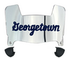 Georgetown Hoyas Mini Football Helmet Visor Shield w/ Clips - PICK VISOR & LOGO COLOR - SportsJewelryProShop