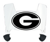 Georgia Bulldogs Mini Football Helmet Visor Shield w/ Clips - PICK VISOR & LOGO COLOR
