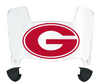 Georgia Bulldogs Mini Football Helmet Visor Shield w/ Clips - PICK VISOR & LOGO COLOR