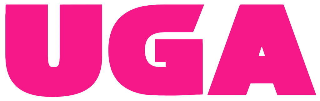 Georgia Bulldogs Hot Pink UGA Logo Premium DieCut Vinyl Decal PICK SIZE