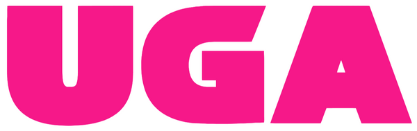 Georgia Bulldogs Hot Pink UGA Logo Premium DieCut Vinyl Decal PICK SIZE