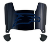 Georgia Southern Eagles Mini Football Helmet Visor Shield w/ Clips - PICK VISOR & LOGO COLOR