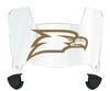 Georgia Southern Eagles Mini Football Helmet Visor Shield w/ Clips - PICK VISOR & LOGO COLOR