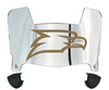 Georgia Southern Eagles Mini Football Helmet Visor Shield w/ Clips - PICK VISOR & LOGO COLOR