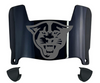 Georgia State Panthers Mini Football Helmet Visor Shield w/ Clips - PICK VISOR & LOGO COLOR