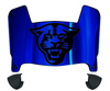 Georgia State Panthers Mini Football Helmet Visor Shield w/ Clips - PICK VISOR & LOGO COLOR