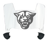 Georgia State Panthers Mini Football Helmet Visor Shield w/ Clips - PICK VISOR & LOGO COLOR