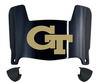Georgia Tech Yellow Jackets Mini Football Helmet Visor Shield w/ Clips - PICK VISOR & LOGO COLOR