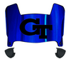 Georgia Tech Yellow Jackets Mini Football Helmet Visor Shield w/ Clips - PICK VISOR & LOGO COLOR