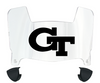 Georgia Tech Yellow Jackets Mini Football Helmet Visor Shield w/ Clips - PICK VISOR & LOGO COLOR